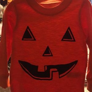 Unisex pumpkin long sleeve shirt